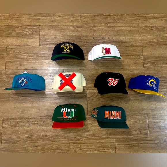 Vintage snapbacks - Picture 1 of 7